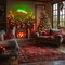 Merry Christmas Neon Sign, Dimmable Christmas LED Neon Light Sign USB Powered Green and Red, Christmas Indoor Decoration for Children Kids Bedroom Party Home Gift, 16.3” W x 7.1” H